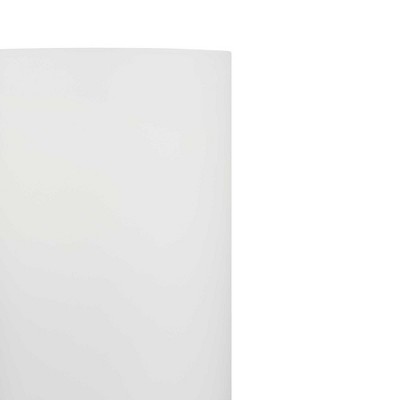 Black 24" Dimmable Bath Vanity Light with Opal Glass Shades