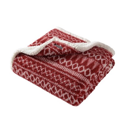 Alpine Fleece Value Blanket, Red