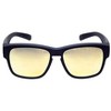 Calabria 9018 Small Polarized Fitover Sunglasses Matte Cheetah Blue & Smoke Grey - 2 of 4