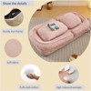 Human Dog Bed Adjustable Position Dog Bed For Humans & Dog, 69.29"x34.65"x33.07" Multifunctional Foldable Human Size Dog Bed For Bedroom Living Room - 2 of 4