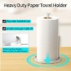 Paper Towel Holder Countertop, Anti Slip Weighted Base, Stainless Steel Freestanding Paper Towel Holder - 2 of 4