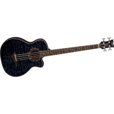 Dean Exotica Quilted Ash Acoustic-Electric Bass Guitar