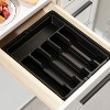 Expandable Silverware and Utensil Drawer Organizer with 8 Compartments - Space-Saving Silverware Kitchen Storage Solution, Expandable Drawer Organizer - 4 of 4