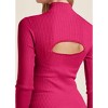 VENUS Womens Mock Neck Sweater Dress - 4 of 4