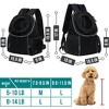 PetAmi Dog Front Carrier Backpack, Ventilated Adjustable Pet Cat Puppy, Hiking Camping Chest Travel Carrying Bag - 3 of 4