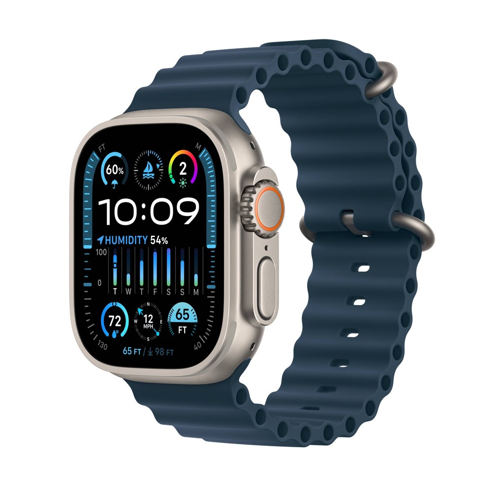 Photos - Smartwatches Apple Watch Ultra 2 GPS + Cellular , 49mm Titanium Case with Blue Oc (2024)