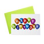 Signature Cards Birthday Greeting Card Box Set of 25 Cards & 26 Envelopes - BDB200