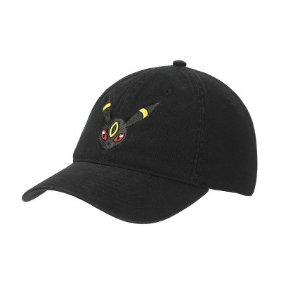 Pokémon Umbreon Face Black Unstructured Baseball Cap