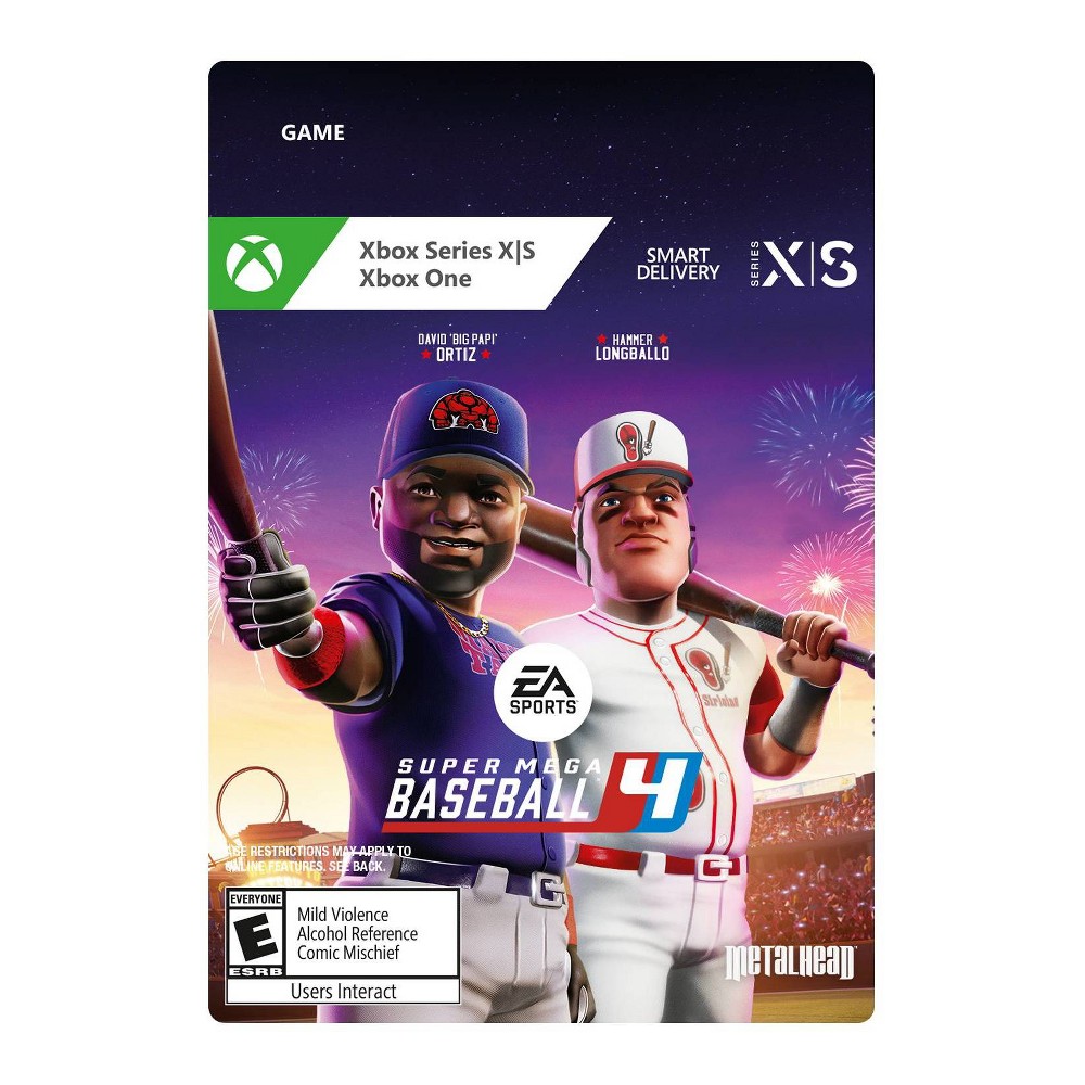 Photos - Console Accessory Microsoft Super Mega Baseball 4 - Xbox Series X|S/Xbox One  (Digital)