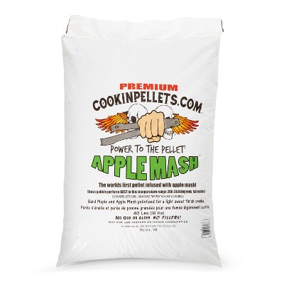 CookinPellets 40 lbs. Bag Apple Mash Hard Maple Smoker Smoking Wood Pellets