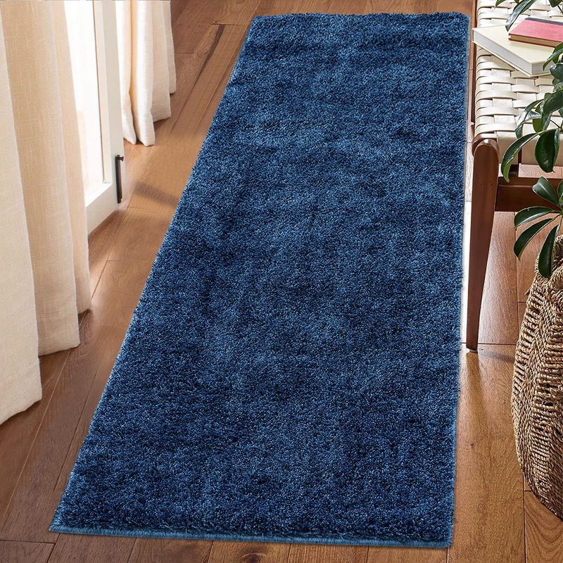 Modern Solid Area Rug Plush Fluffy Rug Thick Shag Rugs for Living Room Bedroom, 2 of 9