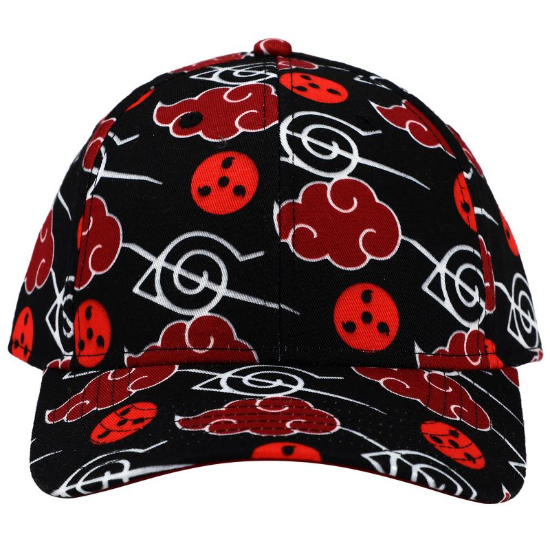 Itachi Sharingan Sublimated PolyTwill Baseball Cap Hat For Men, 1 of 5