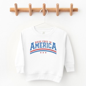 The Juniper Shop Made Free In America Toddler Sweatshirt - 1 of 4