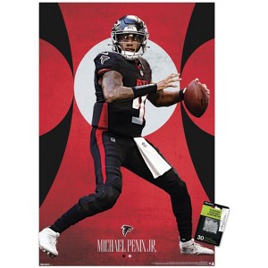 Trends International NFL Atlanta Falcons - Michael Penix Jr. 25 Unframed Wall Poster Prints - 1 of 4