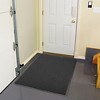 Charcoal Solid Doormat - (2'x3') - HomeTrax - image 2 of 4