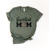 Simply Sage Market Women's Basketball Mom Colorful Black Short Sleeve Graphic Tee - 3 of 3