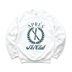 Simply Sage Market Women's Graphic Sweatshirt Apres Ski Club - 1 of 3