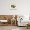 Stupell Industries United States National Parks Adventure Map Green Orange Canvas Wall Art - 2 of 4