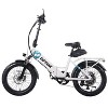 GOTRAX Adult F2V2 20" Step Through Electric Folding Bike - 2 of 4