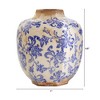 Nearly Natural 8.5-in Nautical Ceramic Decorative Vase - 2 of 2
