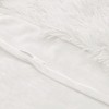 Sweet Jojo Designs Gender Neutral Unisex Body Pillow Cover (Pillow Not Included) 54in.x20in. Boho Faux Fur White - 4 of 4