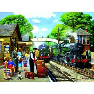 Sunsout The Train to the Coast 1000 pc   Jigsaw Puzzle 13730 - 1 of 4