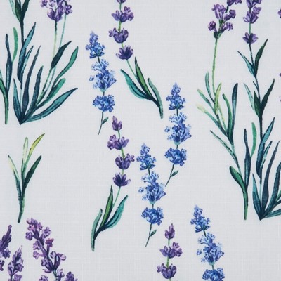 Lavender Blossom Print Polyester Table Runner
