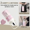 32 oz Insulated Water Bottle with Carry Strap & Strainer - Wide Mouth Stainless Steel Thermos for Hot/Cold Drinks - 3 of 4