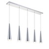 Elegant Lighting Fantasia 5 light Chrome LED Pendant - 4 of 4