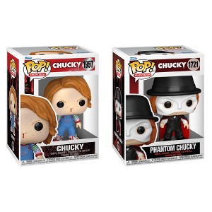 Funko Pop! 2 Pack Child's Play: Chucky #1957 & Phantom Chucky