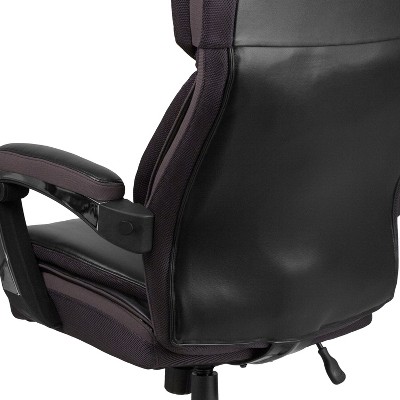 Black High Back LeatherSoft Executive Swivel Office Chair