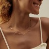 Summit Adventure 18K Gold Plated Pearl Necklace – Dainty Single Pearl Pendant Choker, Handmade Bridesmaid Jewelry Gift - 4 of 4