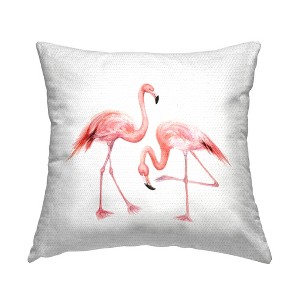 Stupell Industries Watercolor Flamingo Pair, 18 x 18 - 1 of 3