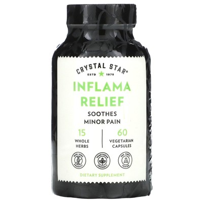 Crystal Star Inflama Relief, 60 Vegetarian Capsules