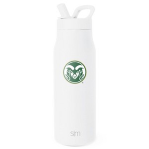 NCAA Colorado State Rams Simple Modern Mesa Stainless Water Bottle - 34oz - 1 of 3