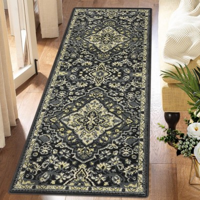 Entryway Clearance Stain Resistant Carpet Plush Non Slip Bedroom Kitchen Hallway Runner Rug High Traffic Non-Shedding Carpet