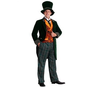 HalloweenCostumes.com Men's Deluxe Plus Mad Hatter Costume - 1 of 3