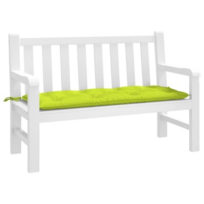 vidaXL Garden Bench Cushion Bright Green 47.2"x19.7"x2.8" Oxford Fabric