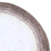 Torrent Collection 100% Soft Cotton Tufted Weave Bath Rug, Ombre Pattern, Highly Absorbent, Machine Washable Bathroom Mat for Multipurpose Use - 4 of 4