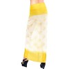 LA LEELA Women's Bikini Beach Wrap Swim Cover Up Swimwear Summer Wraps Swimsuit Beachwear Sarong Coverups Skirts for Women One Size Gold,Polka Dots - 3 of 4