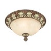 Livex Lighting Savannah 3 - Light Flush Mount in  Venetian Patina - 2 of 4