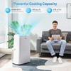 Costway 12000BTU Portable Air Conditioner 3-in-1 Air Cooler Fan Dehumidifier w/ Remote - image 3 of 4