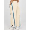 Imily Bela Women's Baggy Wide Leg Pants Casual Drawstring Elastic Waisted Contrast Color Workout Y2K Track Pants - 4 of 4