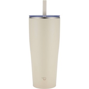 Zojirushi 30oz Stainless Steel Tumbler Sand Beige: BPA-Free, Hand Wash, Cold Beverages, Portable Drinkware, All Ages - 1 of 4