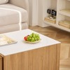 Nordlys Set of 2 Solid Wood Coffee Tables Classic Style Living Room - 2 of 4