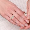 Pompeii3 1Ct TW Infinity Engagement Wedding Ring Set 14k Gold Lab Created - 4 of 4