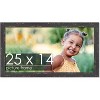 PosterPalooza | Shabby Chic Black Picture Frame - UV Acrylic, Backing Board, Hanging Hardware Included - 2 of 4