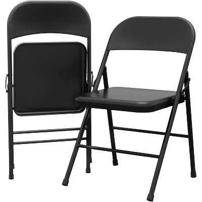 homfan  Meta lFolding Chairs Portable Kitchen Chair Foldable ，350lb Weight
