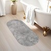 Evideco French Home Goods Decorative  Bath Mats – Ultra Absorbent Quick Dry Rug with Anti-Slip Rubber Backing - 2 of 4