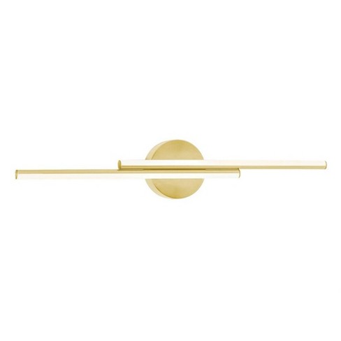 AFX Ella 2 - Light Vanity in  Satin Brass - image 1 of 4